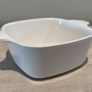 Vintage & In Perfect Condition Corning Ware All White P-43-B Casserole